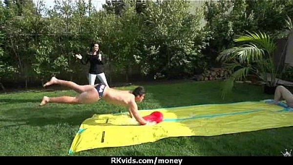 Sexy natural chick trades cash for some rough sex 9