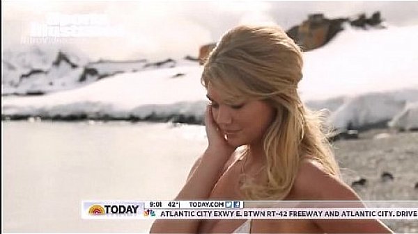 A beautiful sexy girl in a swimsuit