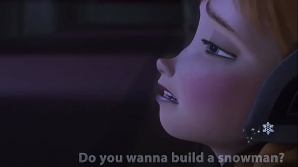 Disney Elsa sex, Do you wanna build a snowman?