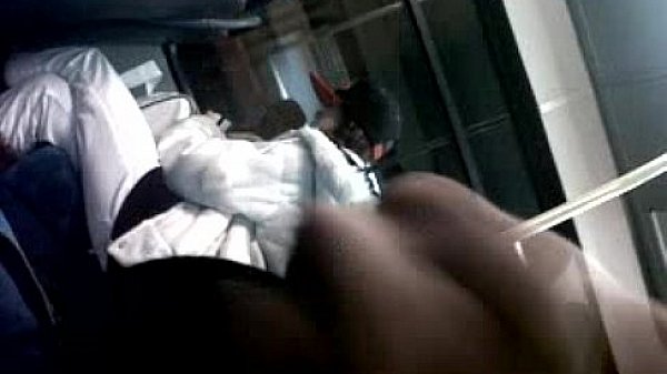 Bus wank opposite teen girls  