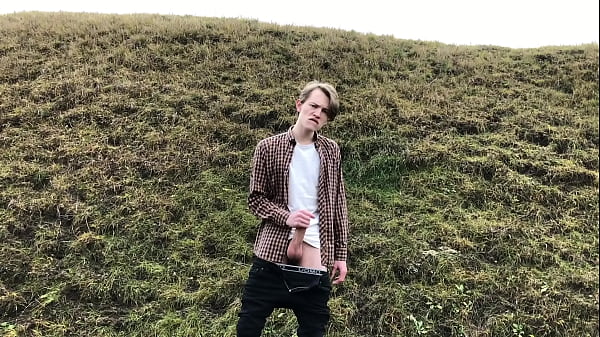 Cold and beauty horny boy Jerking OFF and cums Hard  