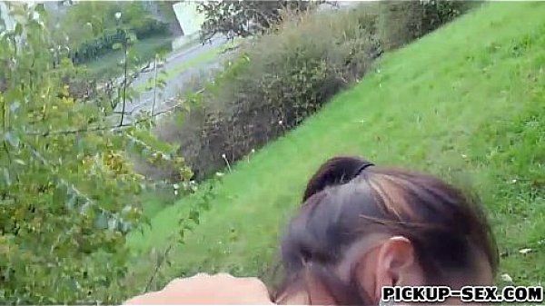 Eurobabe fucked and creampied for cash