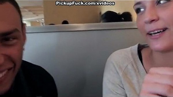 Street pick up video of pretty babe