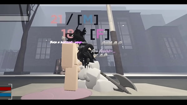 Forcing Roblox slut to swallow my dick 