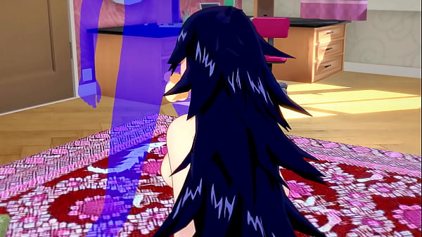 My Hero Academia Hentai - Kayama Nemuri jerk off & sucking dick  