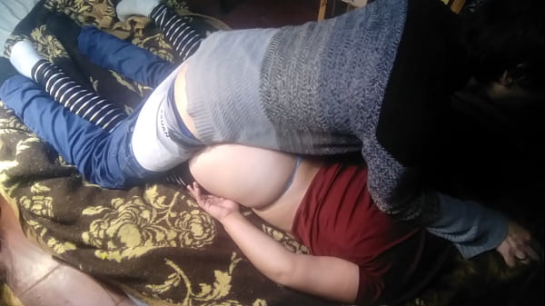 Mi pareja entangada se pone de perrito