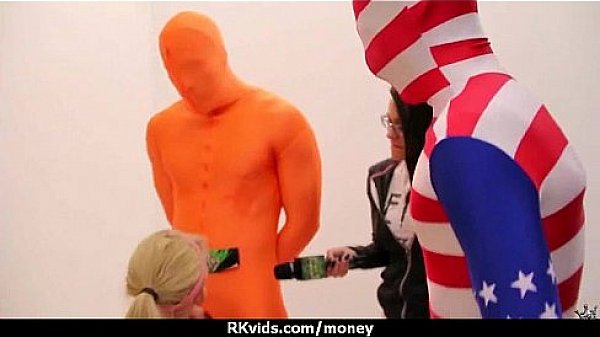 Slutty amateur babe is paid cash from some crazy public sex 29  