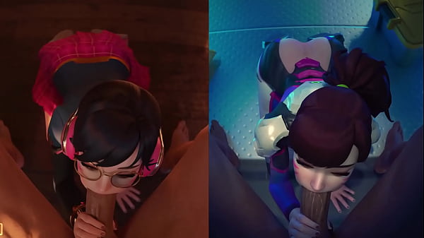 D.Va Sucks Your Big Cock - OW  