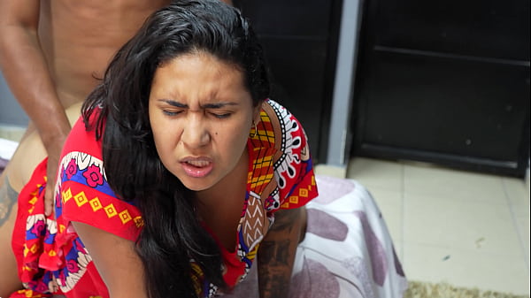 Alina has a delicious pussy, the best fucks with my stepsister