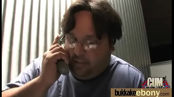 Hot ebony chick love gangbang interracial 7