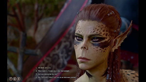 BG3 Fully Naked Cutscenes: Lae'zel's Sex Scene - Both Versions (un-modded)