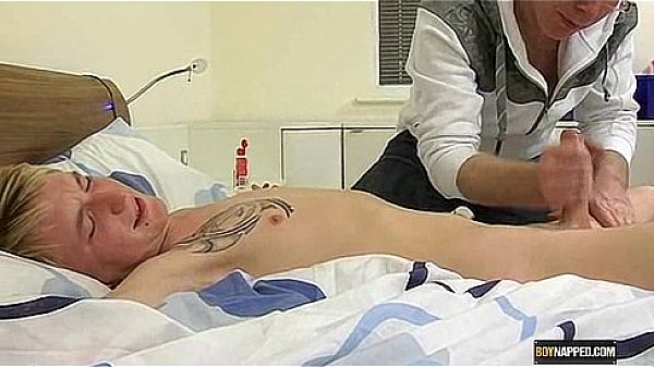 Young gay dick wanked off by mature dom