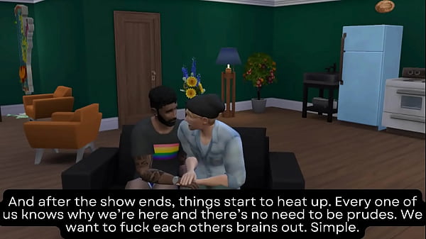 Owen and Jake Group Sex Ted and Travis Nextdoor  