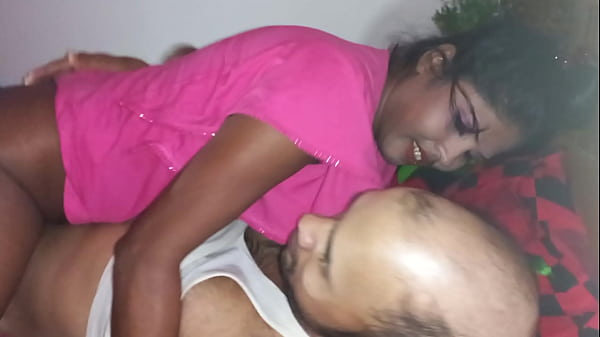 A sexy brunette in lingerie seduced a neighbor and he fucked her doggy-style and cum on her  tight pussy fuck sucking liking fucking