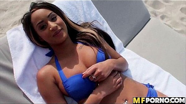 Big tit beach latina fucked raw 1