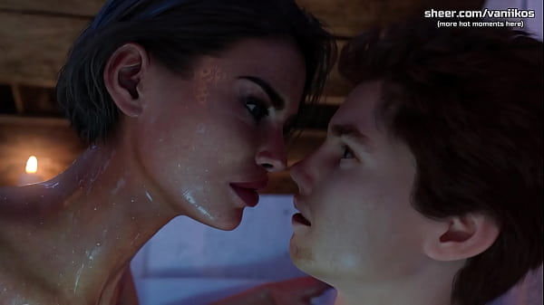 Bathing With Step Mommy | Life in Santa County (LISC) | Taboo Hentai Game | Part #6