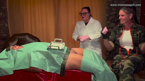 Mistress April pierced strangely Rose labia with cruel Ms Kitten