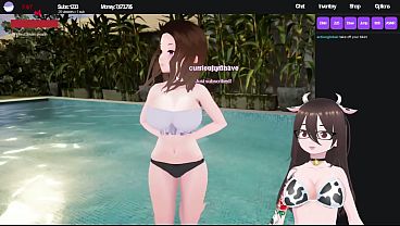 lewdtuber plays "hot tub simulator" let&acute;s try being a bathtub steamer