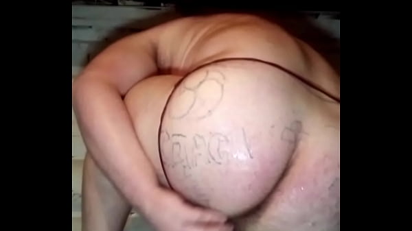 Washed ass with milk before anal fucking 