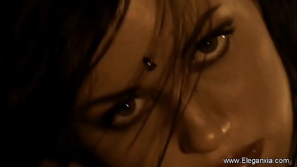 Serious Brunette Nude Seduction