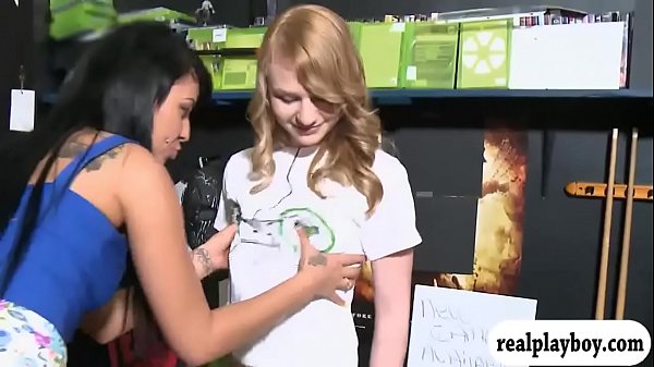 Random ladies flashed titties for money  