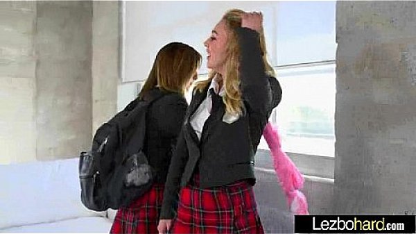 Hot Action Sex With (Cali Sparks & Kelly Greene) Teen Lesbian Girls clip-11 