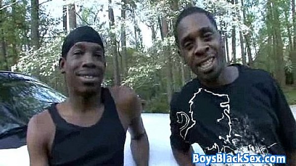 Blacks On Boys - Gay Hardcore Bareback Interracial Porn Video 19