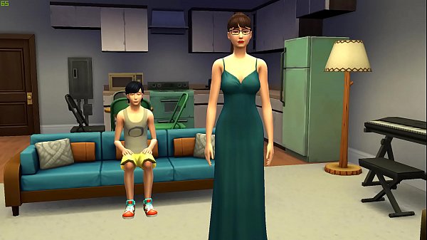 step-Mom And stepSon On The Sofa  