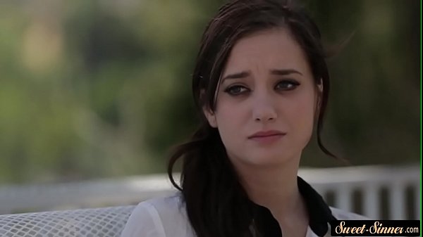 Cocksucking teen beauty rides stepbros cock  