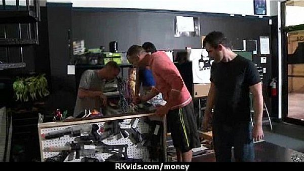 Sensual girl talked into having sex for cash 18  