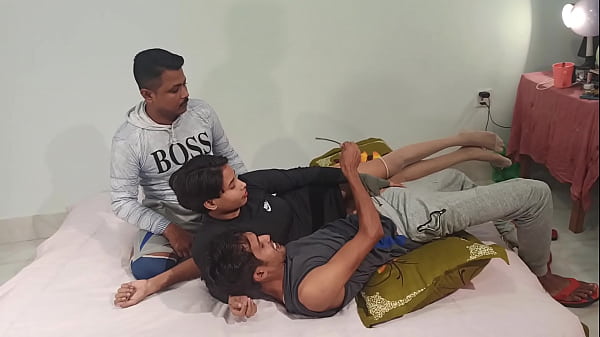 Romantic porn features couple engaging in a lot of foreplay, such as fingering, pussy licking, cock sucking, nipple play, and making out before having sex porn movie. Shathi khatun & hanif & Shapan pramanik . Xxx porn Bbc Amateur blowjob threesome  