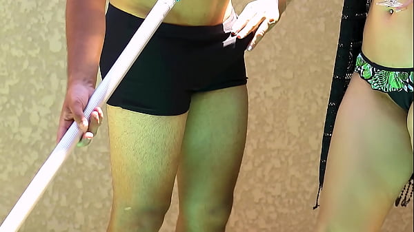 TRAILER -I CAUGHT MY WIFE FUCKING WITH THE BOY WHO CLEANS THE POOL, BUT TOGETHER WE FUCK HIS ASS