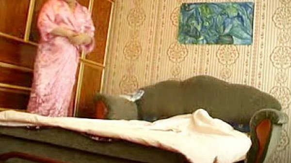 Russian mature with young boy hiddencam