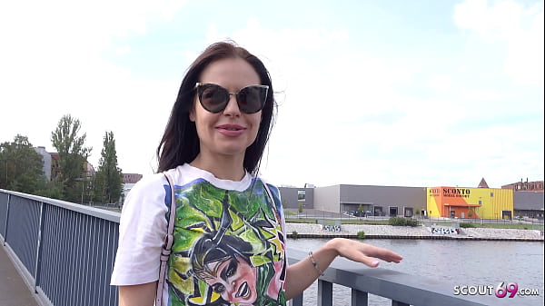 GERMAN SCOUT - SLIM GIRL TALK TO FUCK FUCK CASH AT REAL STREET CASTING IN BERLIN  