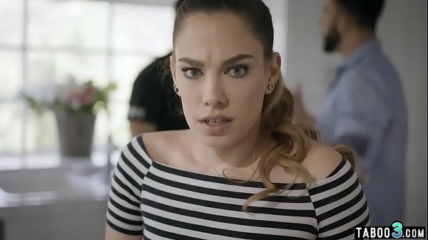 Dirty officer exploits his fiancee for rough fuck