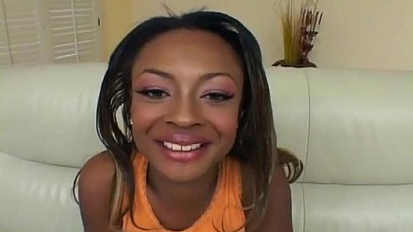 Sexy black seduces 2 men