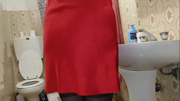 Don't cum inside Pussy! Don't get me Pregnant Please! Hot Stepmom Fucked In The Bathroom