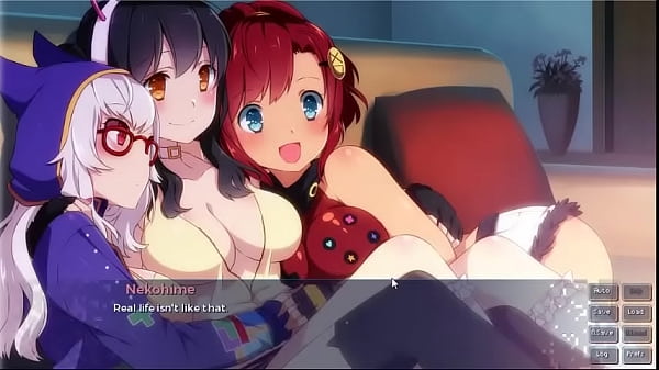 Sakura Gamer(Visual Novel) - Episode 11: Movie Night: Volume 1  