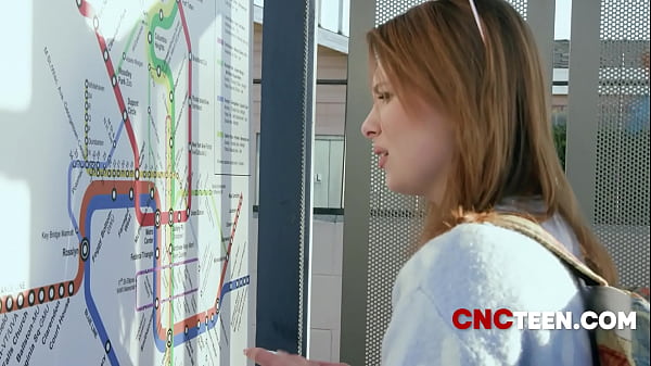 MILF & Teen Ginger Fucked Outdoor In A Bus