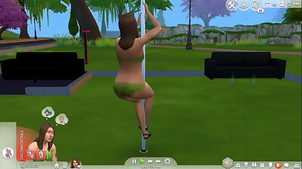 Sims 4 Pole Dance and A Little Something Extra  