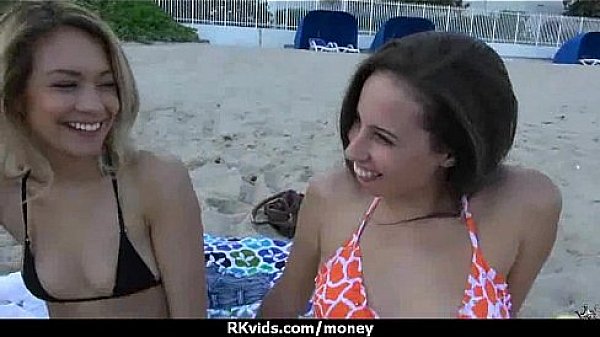 Amateur hottie takes cash for public sex 26
