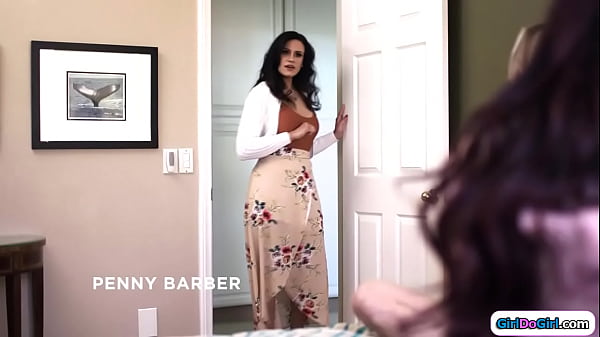 Redhead helps her bff to seduce her big tits stepmom.The milf cant resist and the three lesbians kiss.The teens suck boobs and lick each others pussy