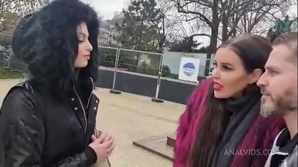 Jada Sparks and Paul Stalker sharing the cute French starlette Clara Mia - Hot Lesbian action, Anal, Rimjob, Kinky, Spanking