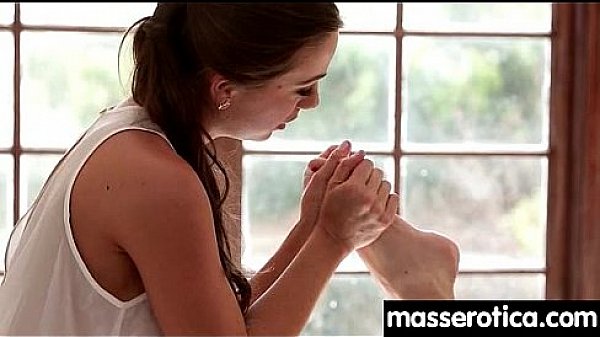 Massage therapist giving her patient some unknowing love 5