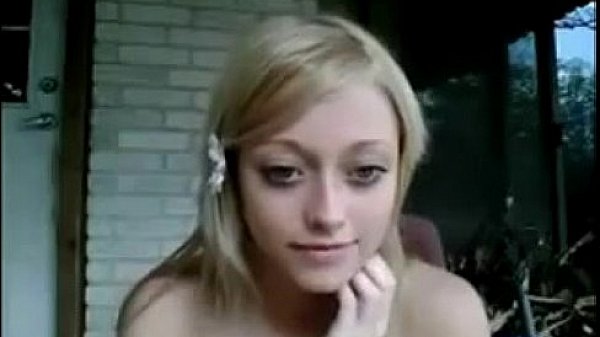 Pretty Blonde Girl With Small Tits