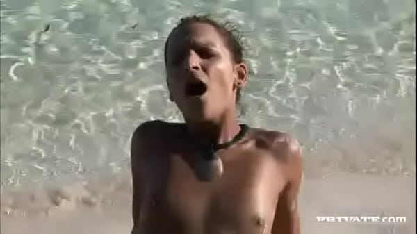 Regina and Sabrina Sweet Two Lesbians Licking Pussy in Salt Water Sea