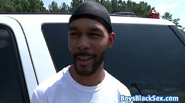 Blacks On Boys - Gay Hardcore Bareback Interracial Porn Video 07