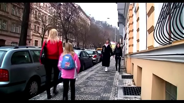 Active legal age teenager gives a cute ride