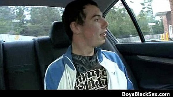 Sexy white teen boys seduced by black muscular guys 04 