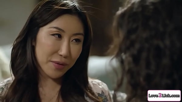 Brunette survivor reconnects with big tits asian fiancee and they kiss.The petite babe gives oral sex as she fingers her pussy.Then facesits her